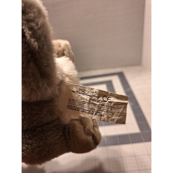 Disney Lady and the Tramp Scamp Metal Tag Puppy Dog Plush Stuffed Animal - Picture 7 of 7